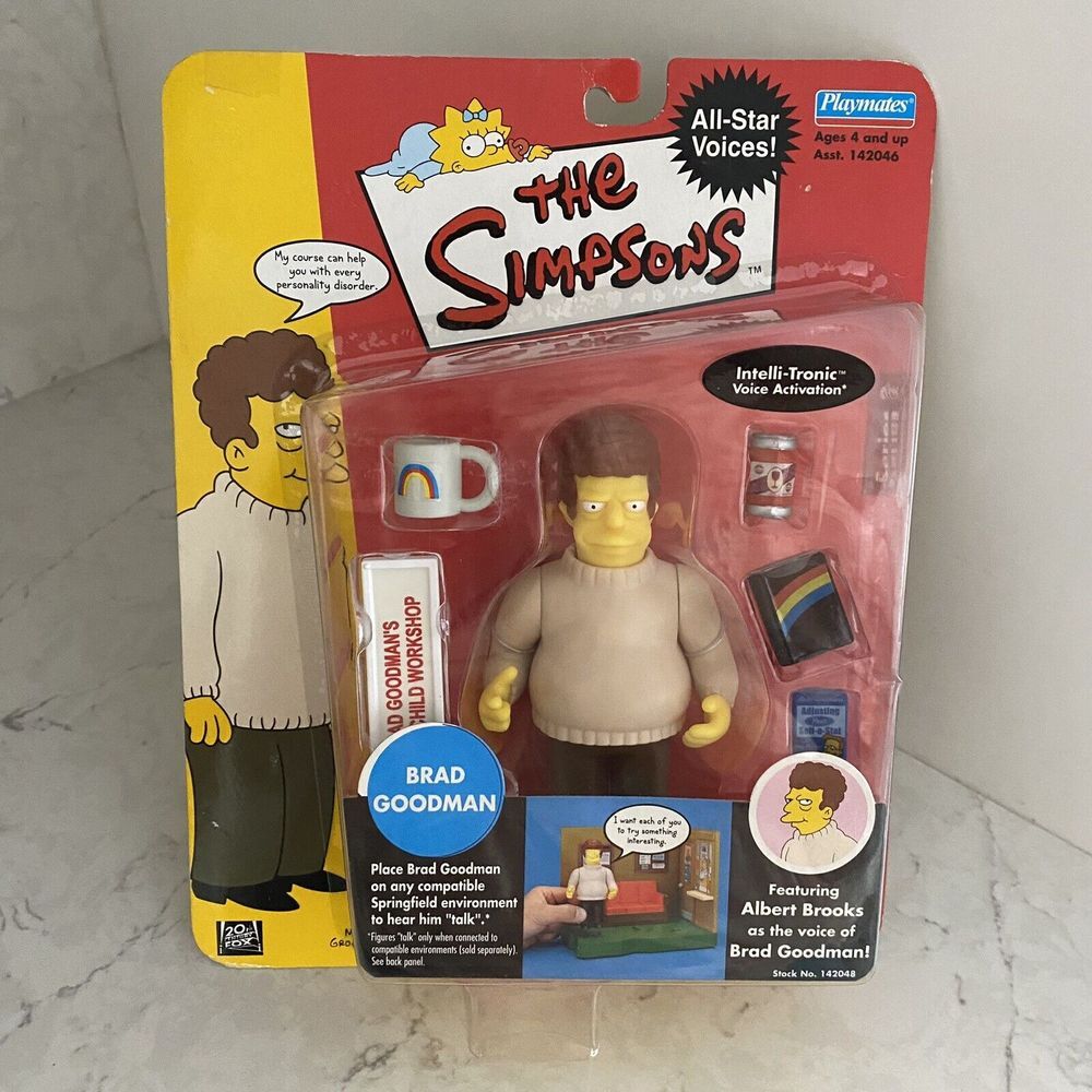 Brad‎ Goodman Playmates Intelli-Tronic Figure NEW in Package Stock # 142048